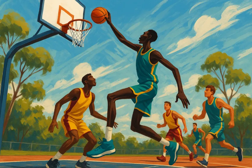 Meet Jongkuch Mach: The 7'6'' Basketball Phenom Shaking Up NCAA