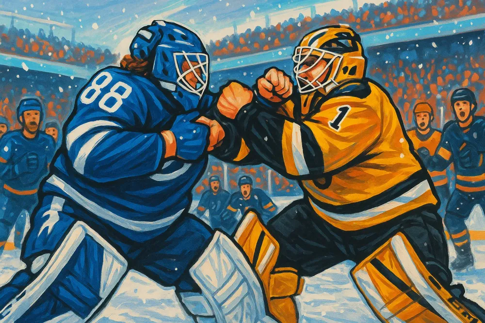 Epic Goalie Fights That Ignite NHL's Passion on Ice