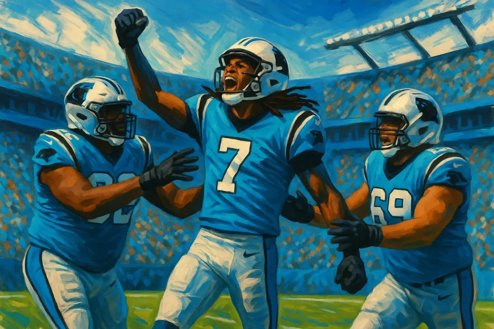 Panthers' McMillan Crowned 2025 NFL Offensive Rookie of the Year