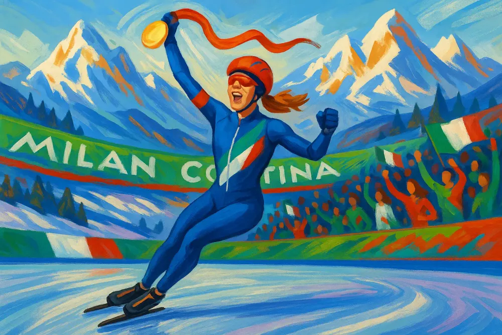 Italy Shines Bright with First Medals at Milan Cortina Olympics
