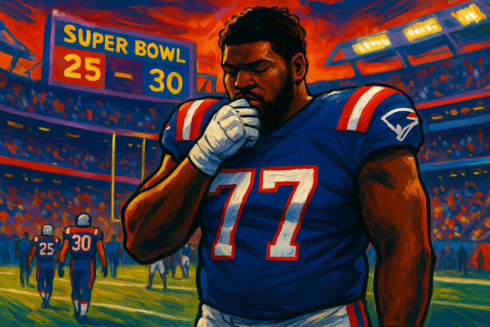 Patriots Rookie Will Campbell Silent After Super Bowl Loss