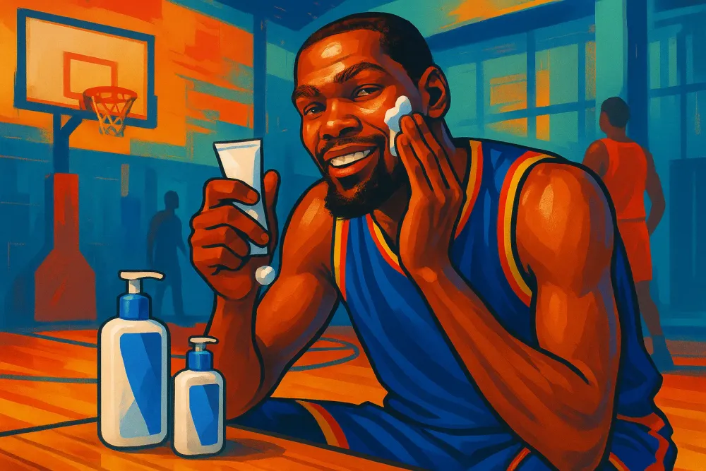 Kevin Durant Pushes for Super Bowl LXI Ad with CeraVe Campaign