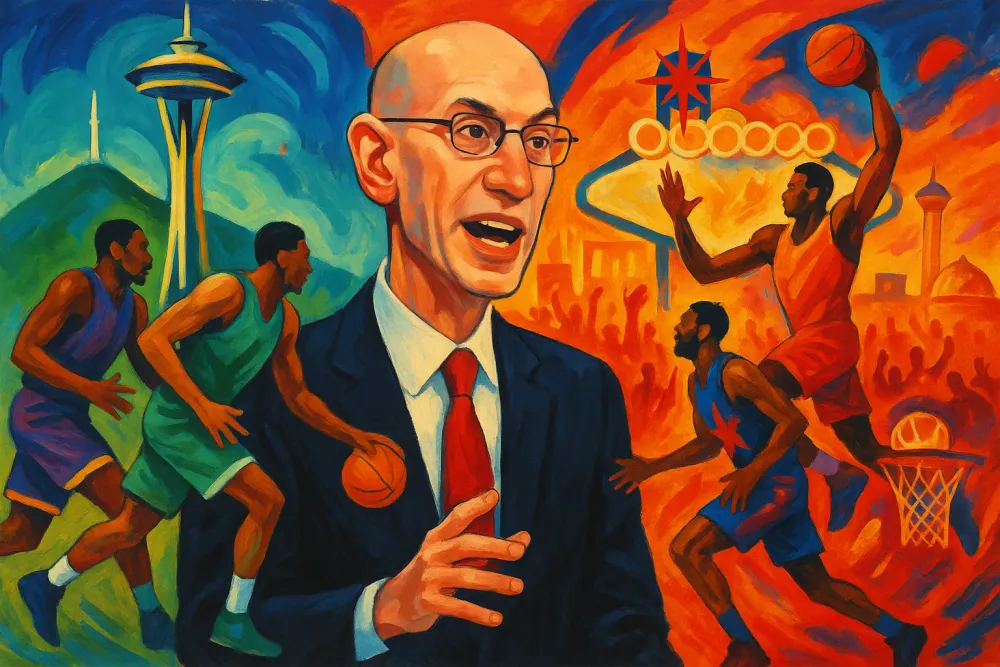 NBA Commissioner Adam Silver Discusses Expansion and Tanking