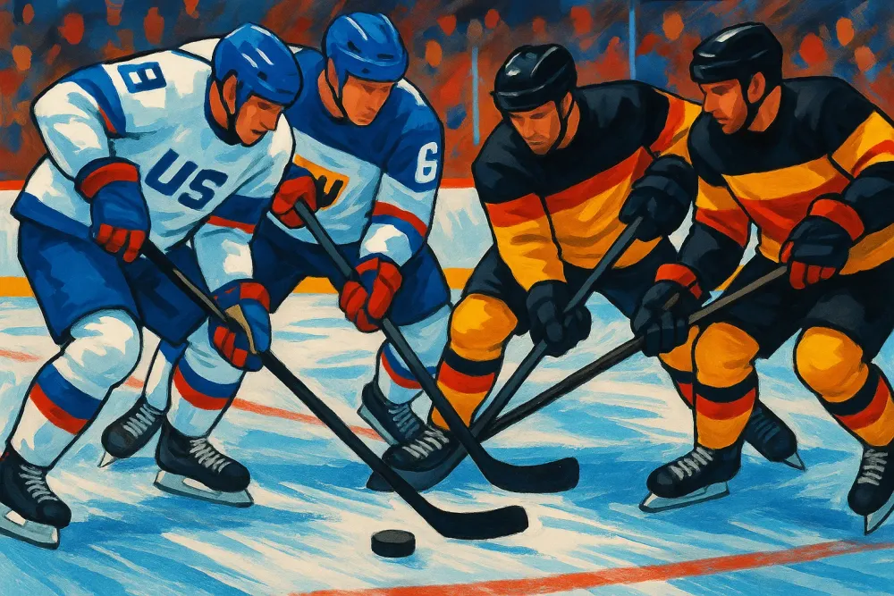 US Men's Hockey Team on Brink of Quarterfinals with Germany Clash