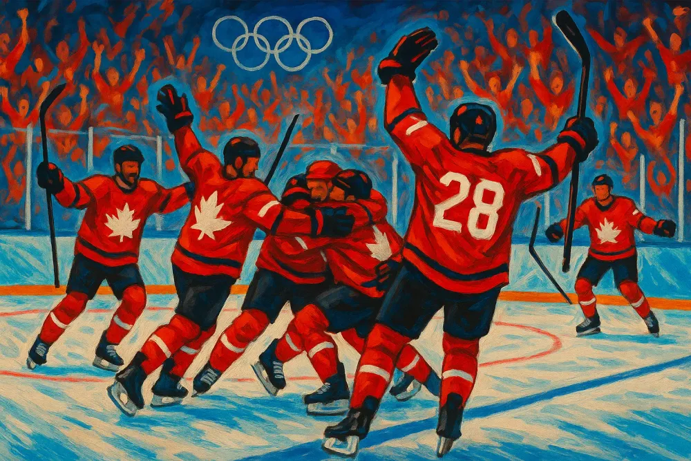 Canada Survives Overtime Scare to Reach Olympic Men's Hockey