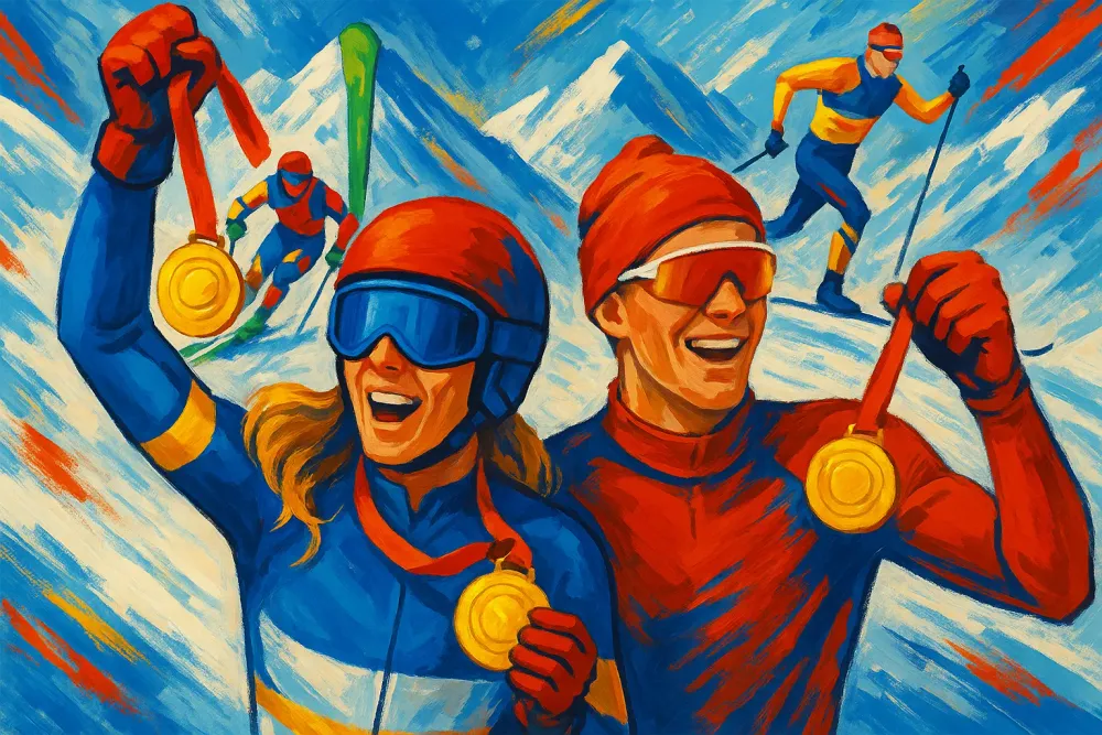 Historic Day at 2026 Winter Olympics: Shiffrin and Klaebo Shine