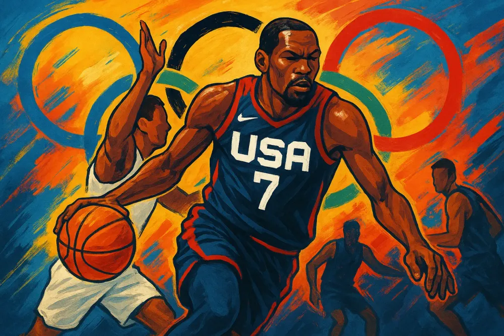 Kevin Durant Sets Sights on 2028 Olympics, Dismisses Retirement