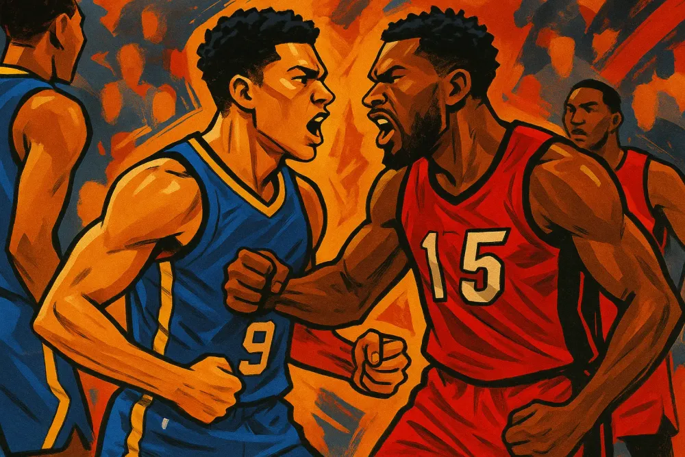 Pippen Jr. and Gardner Fined After Heated Altercation in Game