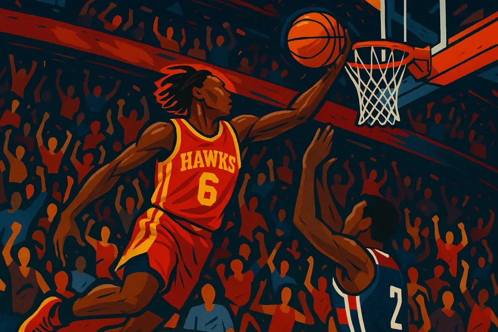 Jonathan Kuminga Shines in Hawks Debut Amid Victory Over Wizards