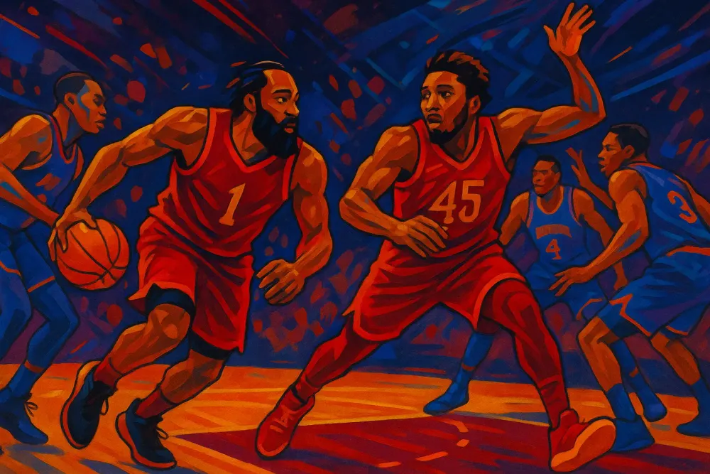 Cavaliers Dominate Knicks 109-94 with Harden and Mitchell's