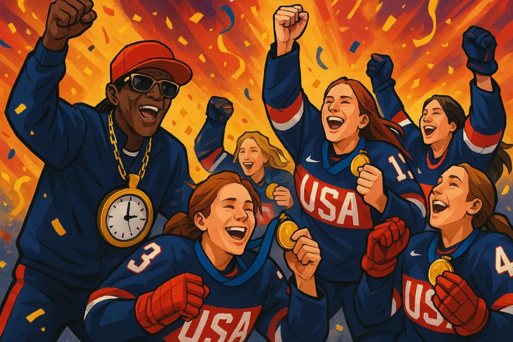 Flavor Flav to Host Celebration for US Women's Hockey Gold