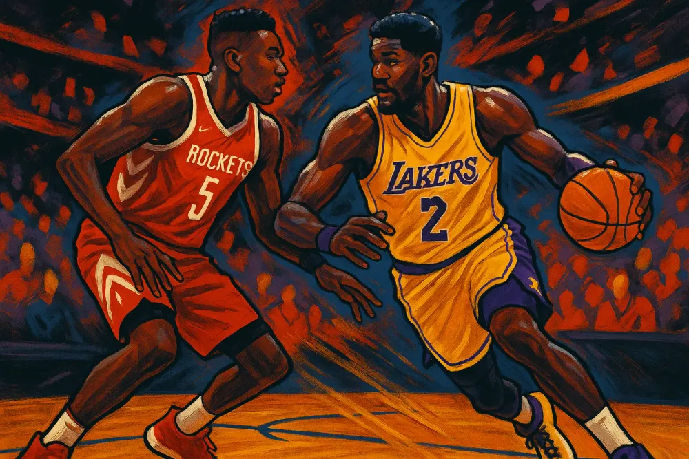 Clint Capela Fires Back at Deandre Ayton's Lakers Comments