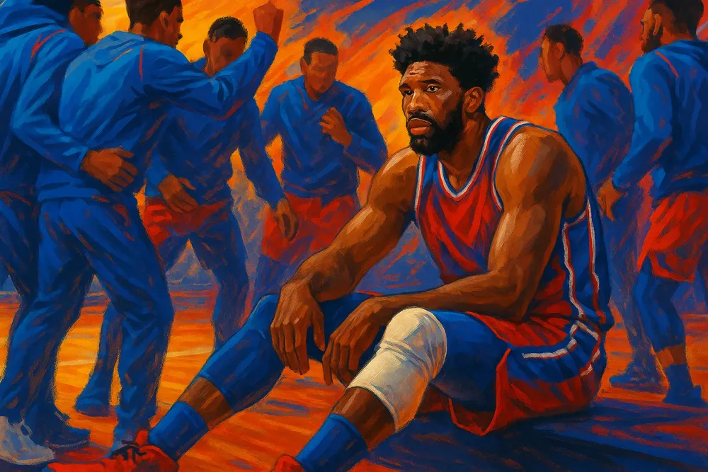 Joel Embiid Out for Three Games with Strained Oblique Injury