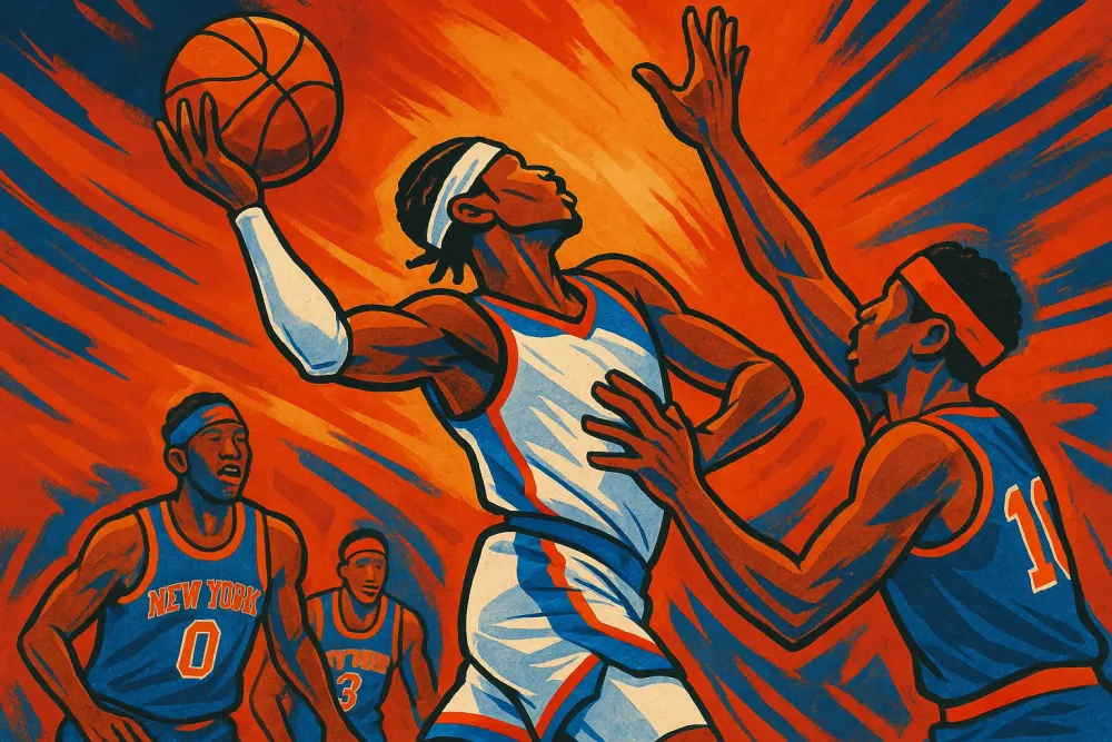 Shai Gilgeous-Alexander Shines as Thunder Narrowly Defeat Knicks