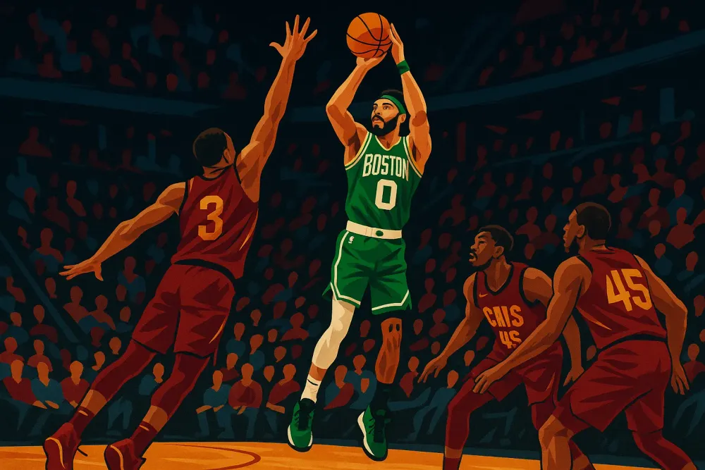 Jayson Tatum Shines with Clutch Three in Celtics' Victory