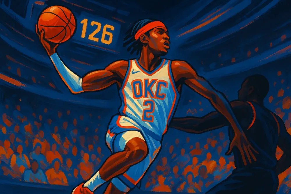 Shai Gilgeous-Alexander Ties Wilt Chamberlain's Scoring Record