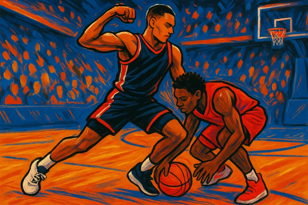 Dejounte Murray Steals the Show with Viral Crossover Move