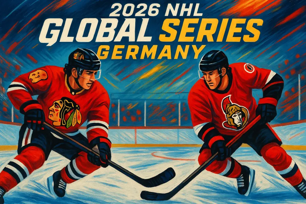Blackhawks and Senators to Play NHL Games in Germany in 2026-27