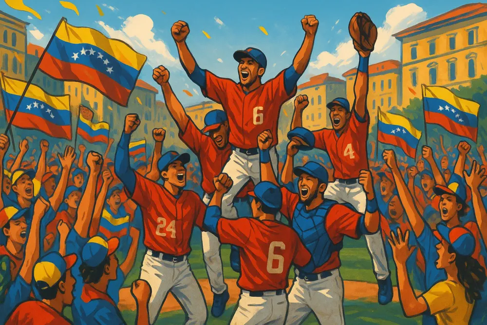 Venezuela Triumphs Over USA to Claim Historic World Baseball