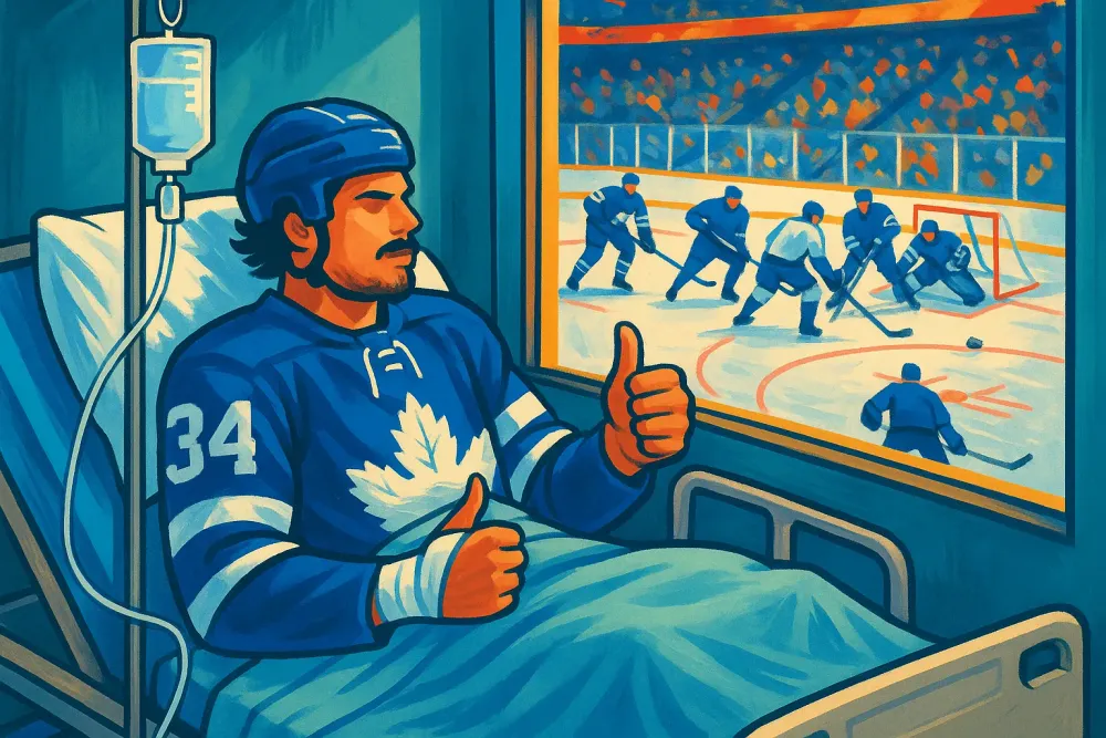 Auston Matthews Undergoes Successful Surgery, Faces Long Recovery