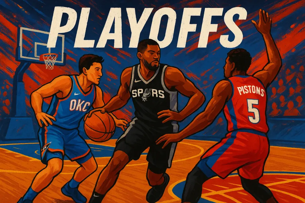 NBA Playoff Picture: Thunder, Spurs, and Pistons Clinch Spots