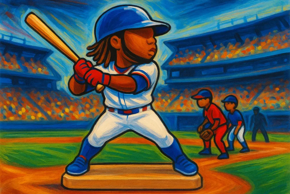 Blue Jays to Unveil 'Born Ready' Bobblehead of Vladimir Guerrero