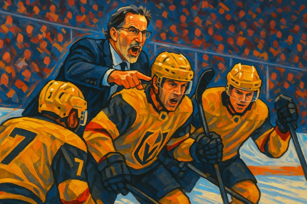 Golden Knights Shake Up Coaching Staff Ahead of Playoffs: