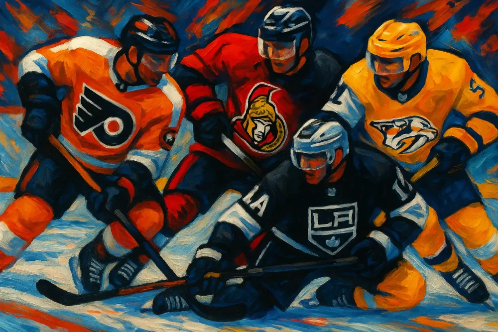 NHL Wild-Card Races Heat Up: Every Game Counts in Final Stretch