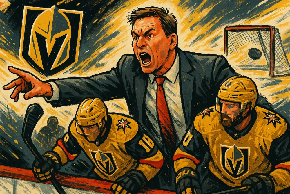 NHL Shock: Golden Knights Fire Bruce Cassidy Ahead of Playoffs