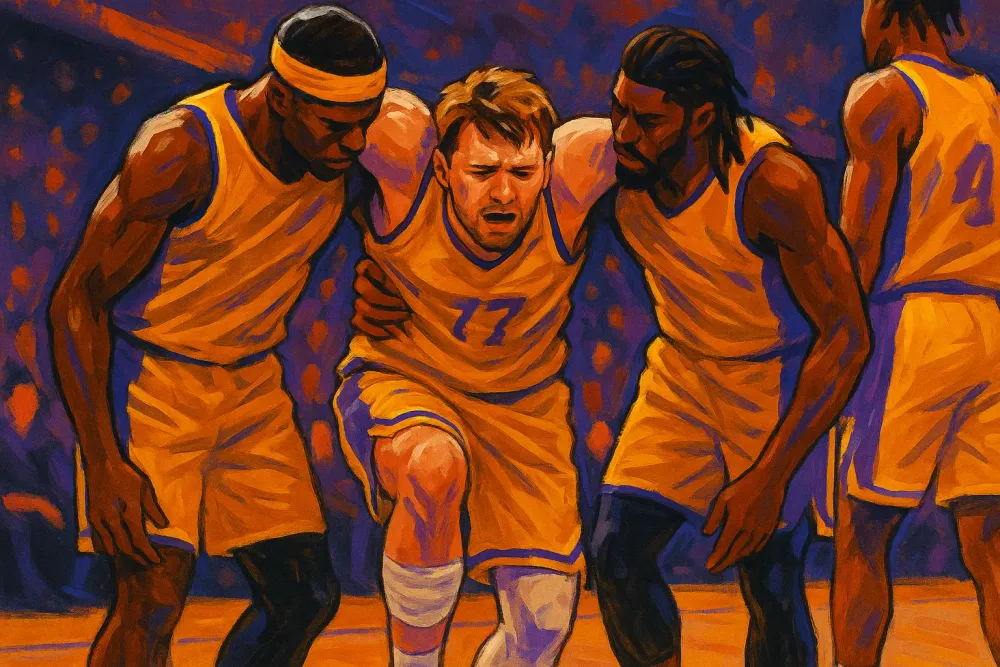 Luka Dončić Out Indefinitely with Hamstring Injury: Lakers