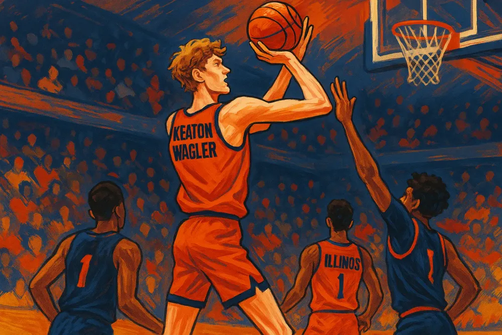 Keaton Wagler: Rising Star Eyed as Top-Five NBA Draft Prospect