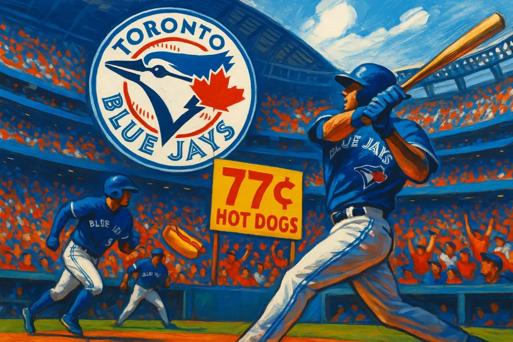 Blue Jays Celebrate 50th Season with 77-Cent Hot Dogs, Struggles