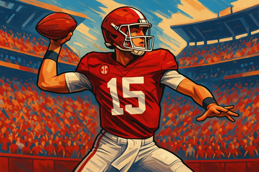 Ty Simpson: The Polarizing QB Prospect Turning Heads in NFL Draft