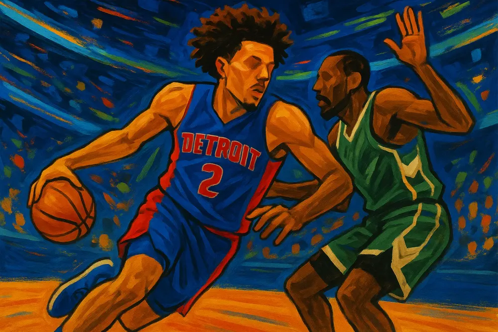 Cade Cunningham Shines in Return, Leading Pistons to Victory