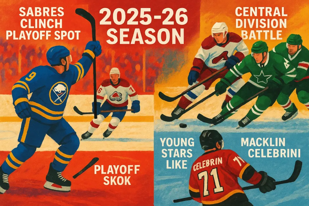 2025-26 NHL Season: Thrilling Playoff Races and Young Stars Shine