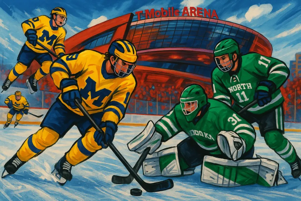 NCAA Hockey's Frozen Four: Michigan Eyeing Another Championship