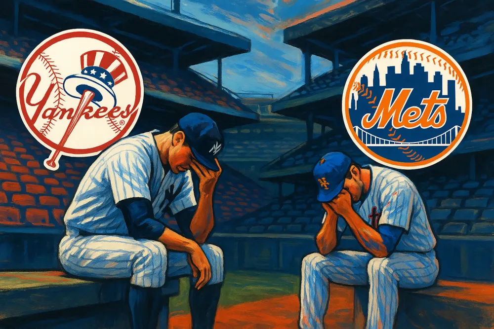 New York Yankees and Mets Struggle with Five-Game Losing Streaks