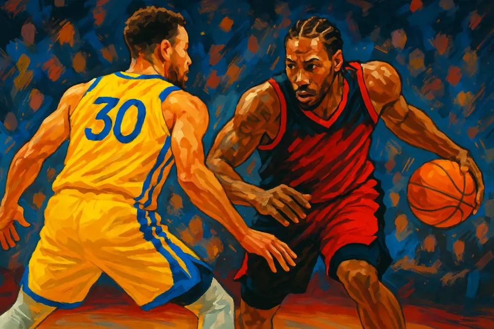 Curry and Leonard Gear Up for Play-In Showdown: A Battle of