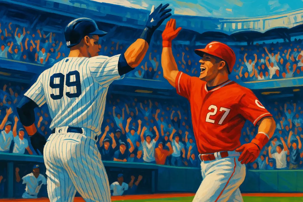 Judge and Trout Shine in Yankees' Thrilling Win over Angels