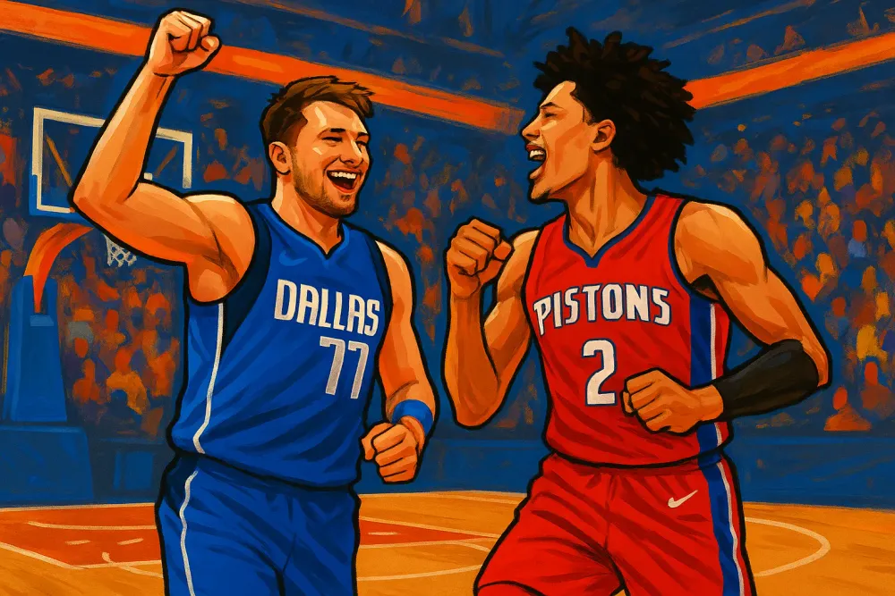 Luka Dončić and Cade Cunningham Earn Postseason Award Eligibility