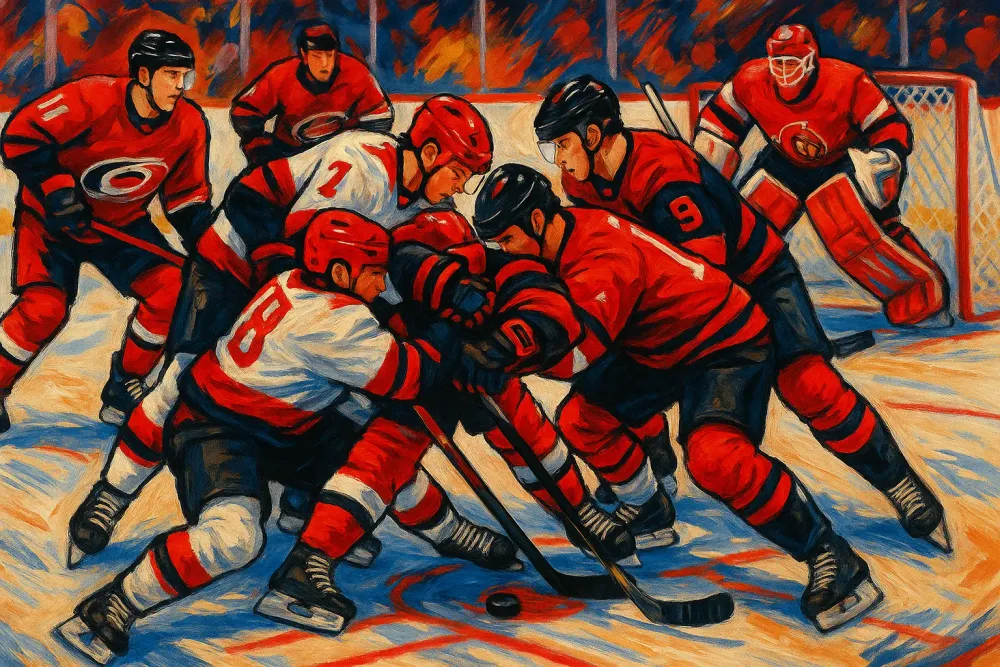 NHL Playoffs Heat Up: Canes, Wild, and Flyers Take Game 1 Wins