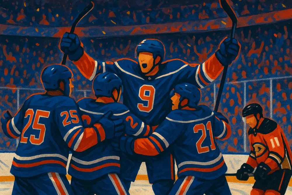 Oilers Edge Ducks 4-3 in Thrilling Game 1 of Stanley Cup Playoffs