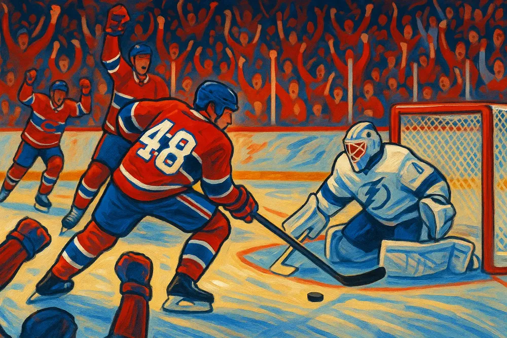Canadiens Take Lead in Playoffs with Overtime Win Over Lightning