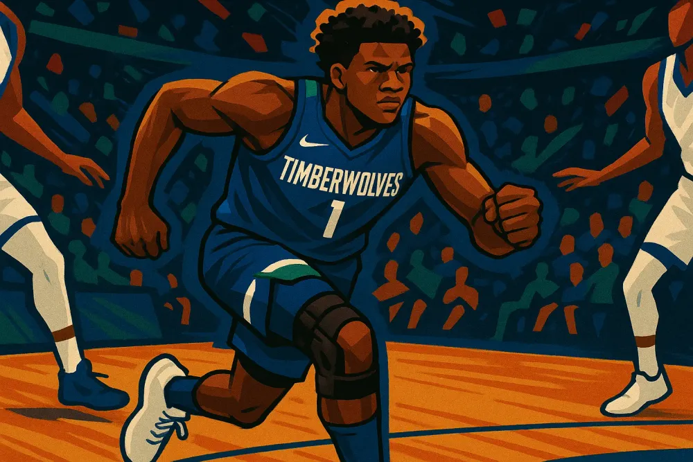 Anthony Edwards Expected to Miss Weeks with Knee Injury