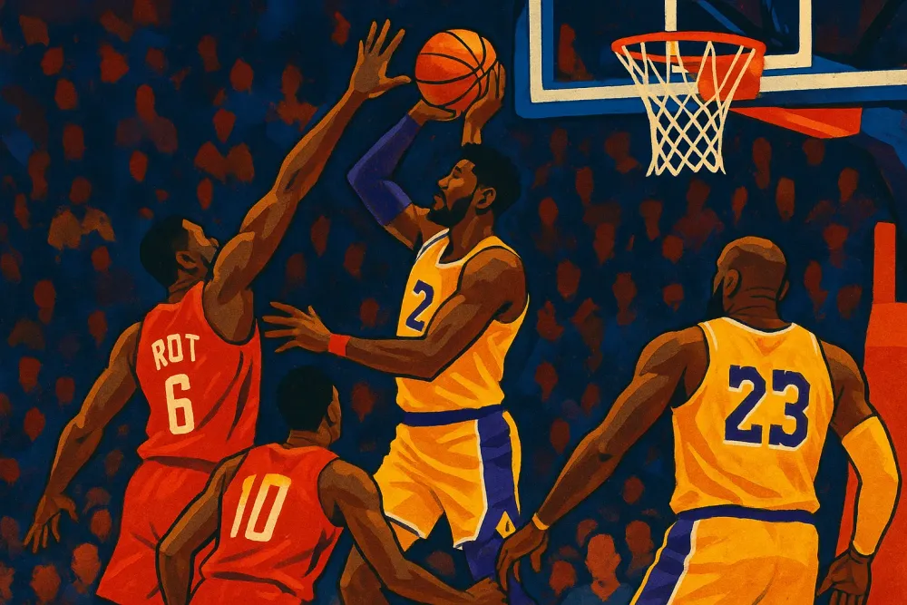 Lakers Face Challenge as Ayton Ejected in Critical Game 4 vs.