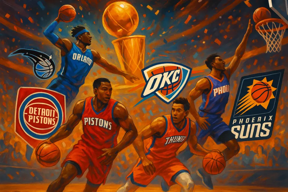 Magic Clamp Down on Pistons; Thunder Sweep Suns in Monday