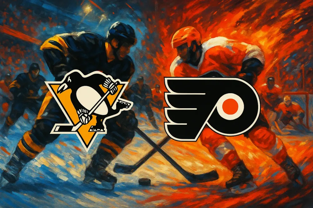 NHL Playoff Drama: Penguins Rally, Knights Steal Overtime Win