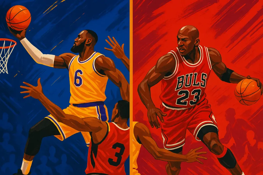 LeBron James Reflects on Legacy Amid Retirement Talks, MJ