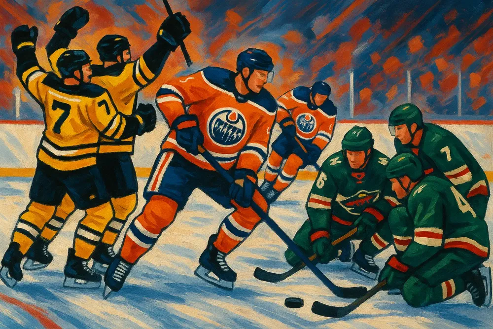 Bruins, Wild, and Oilers Fight Back in Stanley Cup Playoffs