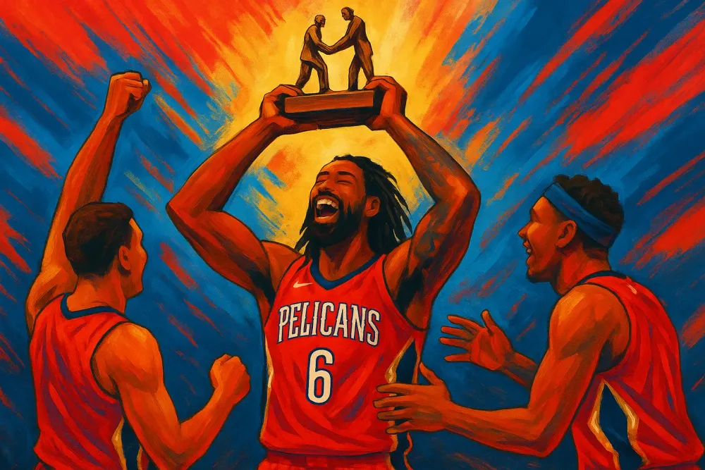 DeAndre Jordan Wins 2025-26 Twyman-Stokes Teammate of the Year
